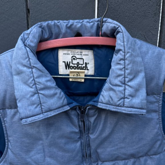 VTG Light Baby Blue Vest "Small" Prime Northern DOWN Big Pockets! USA NOS - Picture 5 of 11